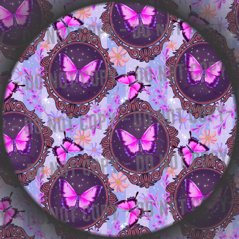 Pink Butterfly Frames