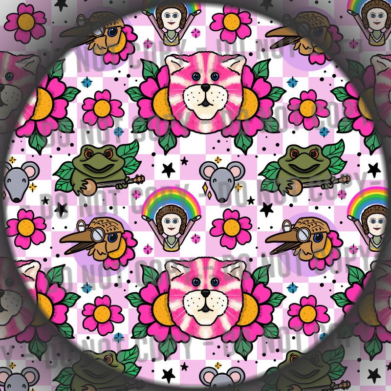 Pink Cat - 1