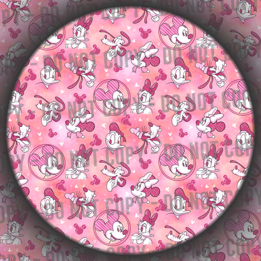 Pink Mouse & Friends