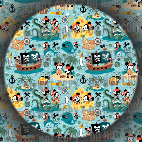 Pirate Mice - Blue