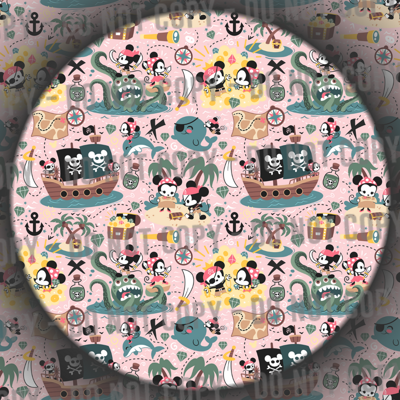 Pirate Mice - Pink