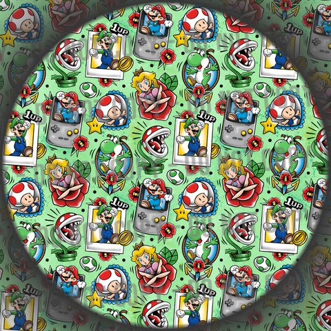 Plumber Tattoos - Green