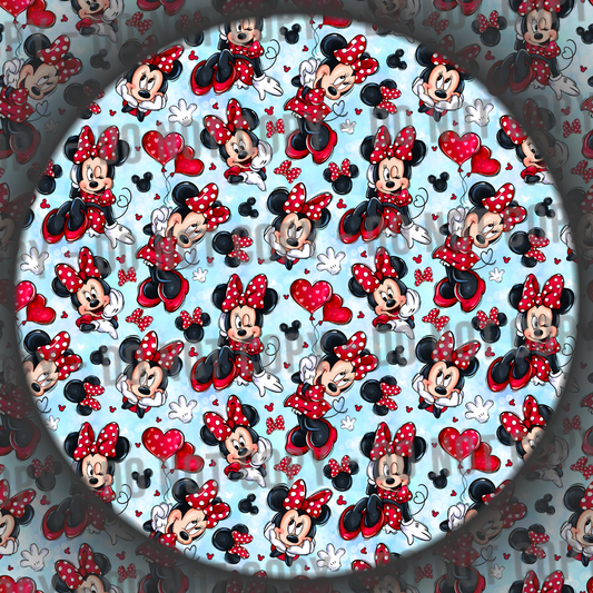 Polka Dot Mouse - Blue