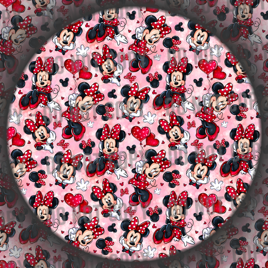Polka Dot Mouse - Pink