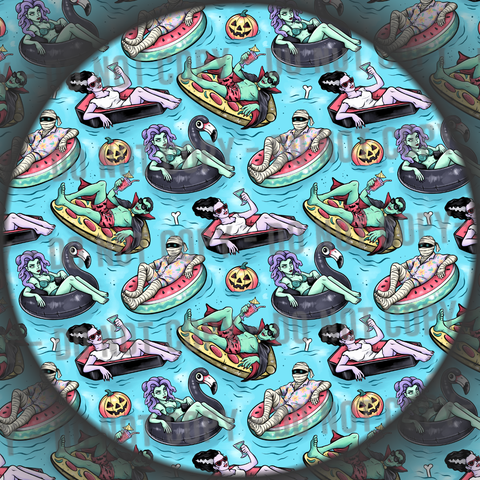 Pool Ghouls - Blue