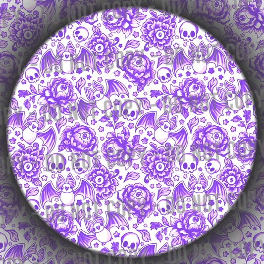 Porcelain Bats - Purple