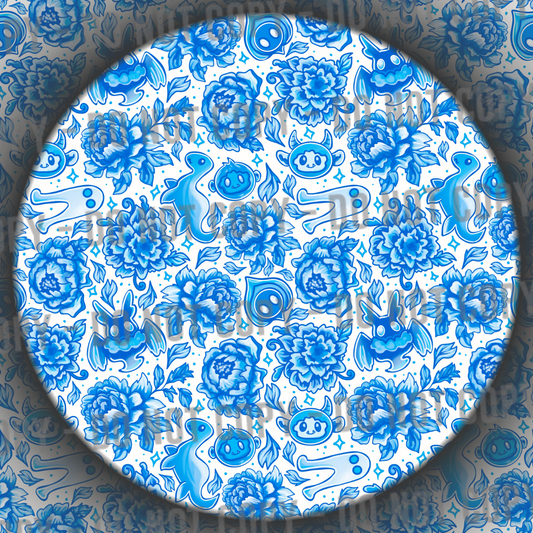 Porcelain Cryptids - Blue & White