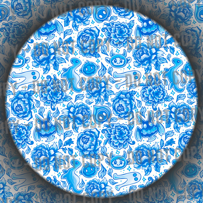 Porcelain Cryptids - Blue & White