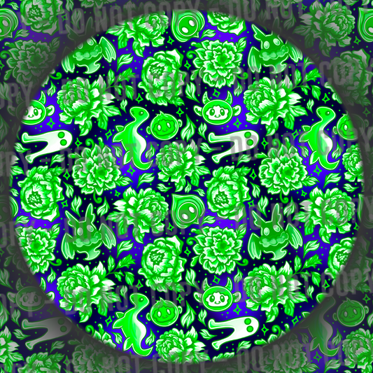 Porcelain Cryptids - Green Glow