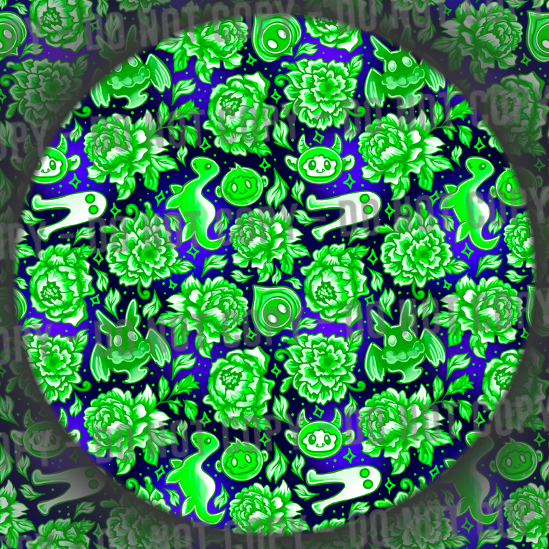 Porcelain Cryptids - Green Glow