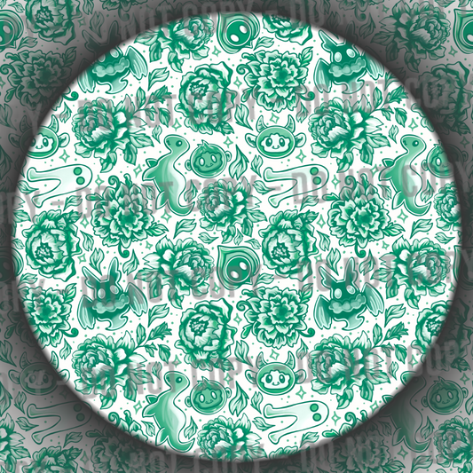Porcelain Cryptids - Green & White