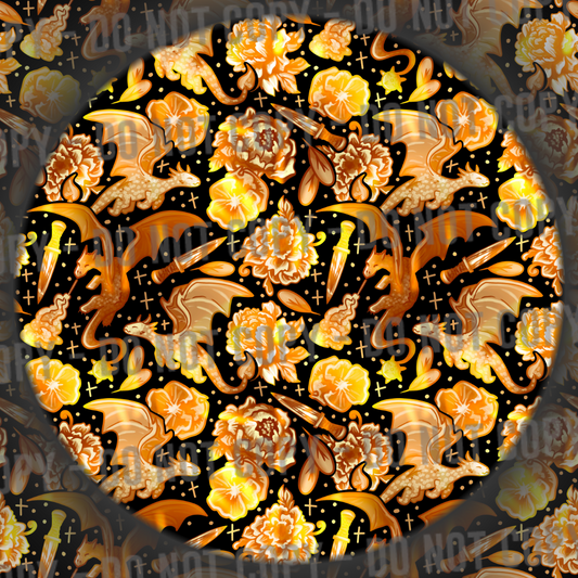 Porcelain Dragons - Orange