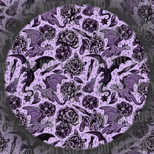 Porcelain Dragons - Purple