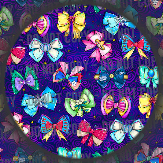 Princess Bows - Blurple
