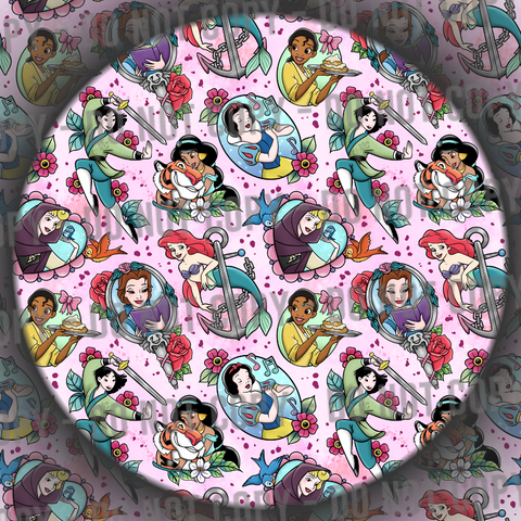 Princess Tattoos - Pink