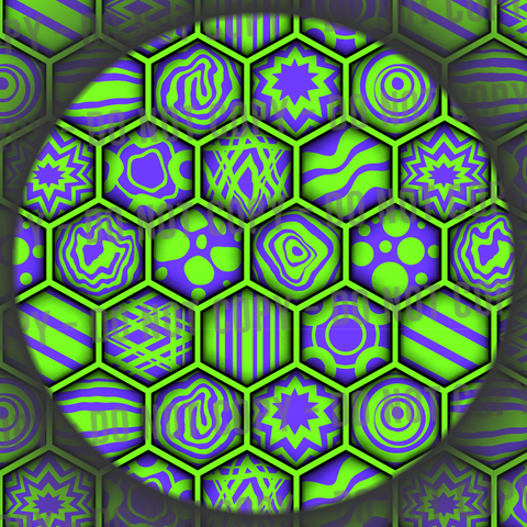 Psychedelic Beehive - Joker