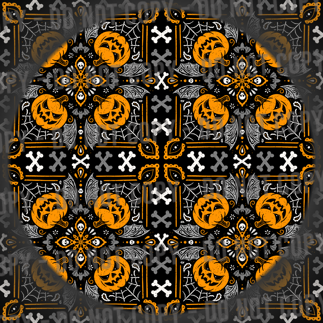 Pumpkin Bandana - Orange