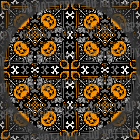 Pumpkin Bandana - Orange