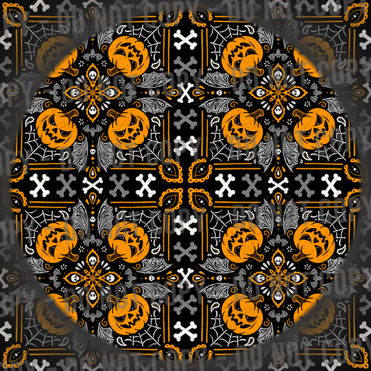 Pumpkin Bandana - Orange