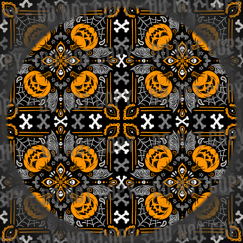 Pumpkin Bandana - Orange