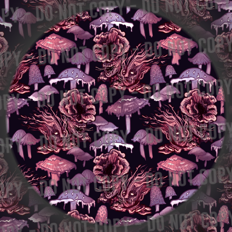 Purple Fungi Zombies