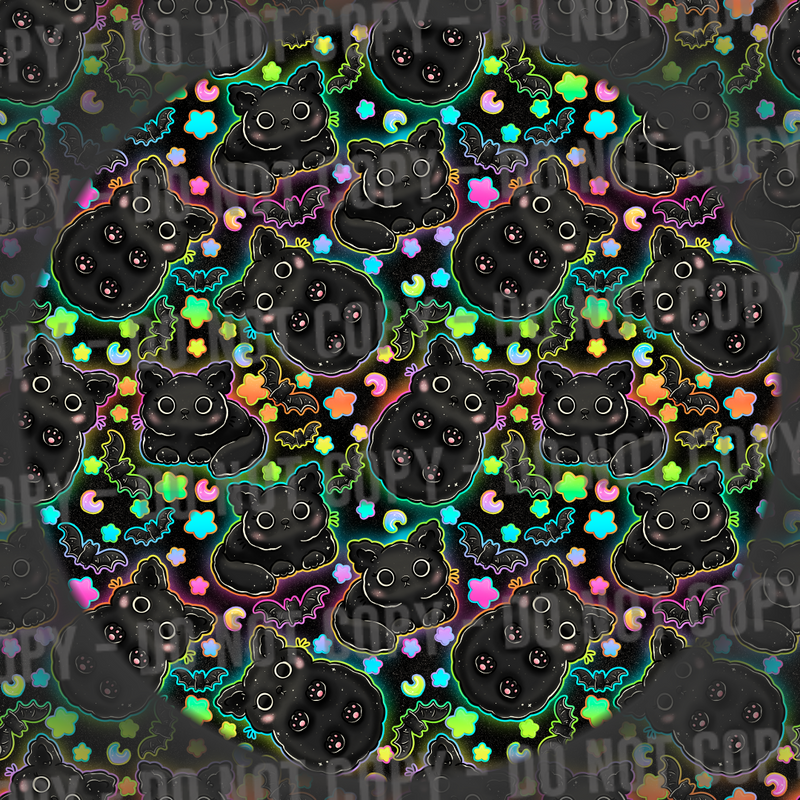 Rainbow Cats & Bats