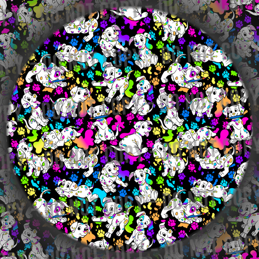 Rainbow Dalmatian