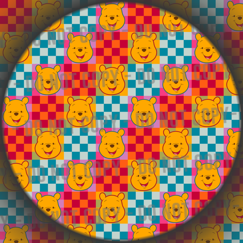 Red & Blue bear Checks