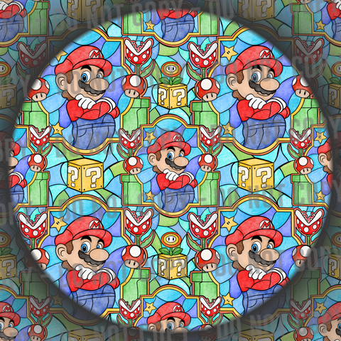 Red Plumber Glass