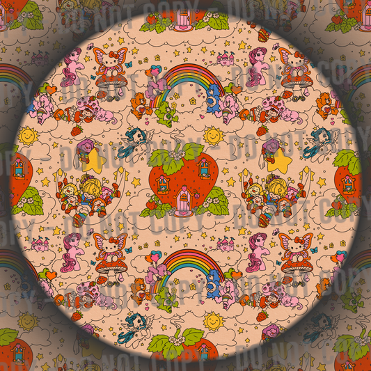 Retro Mashup - Tan