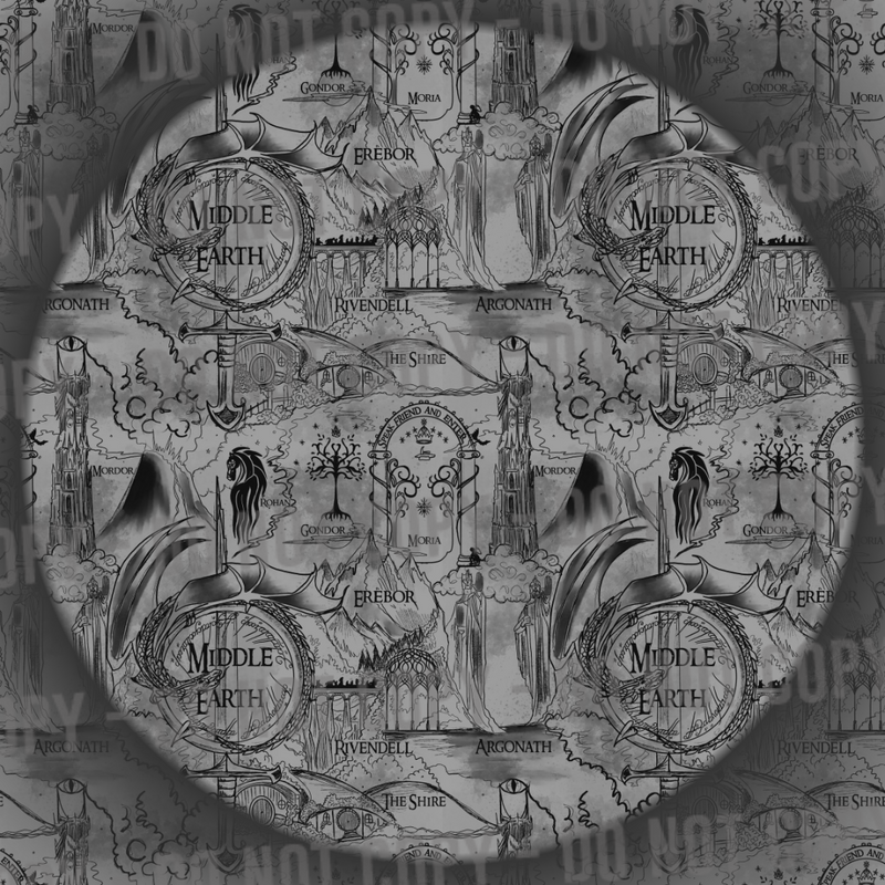 Ring Map - Grey