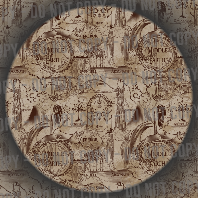 Ring Map - Parchment