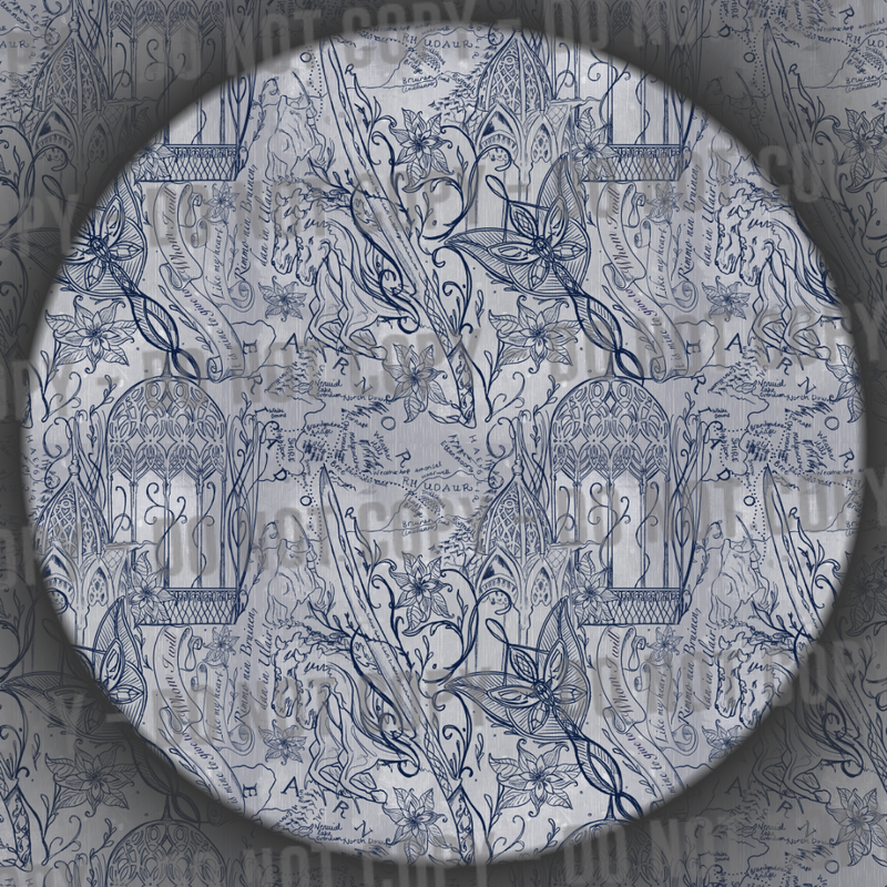 Rivendell Map - Sketch