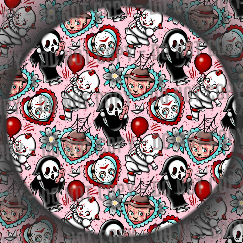 Scary Cute Tattoos - Pink