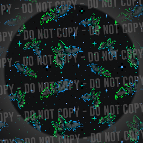 Shadow Bats - Blue & Green