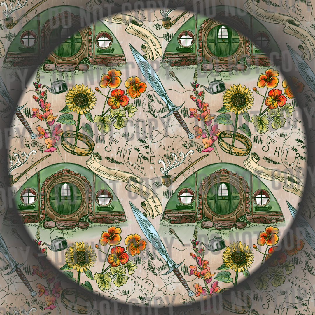 Shire Map - Parchment