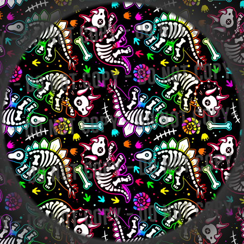 Skelly Dinos - Rainbow