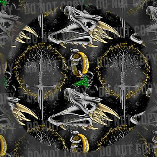 Smaug - Black & Grey