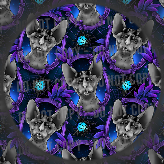 Spider Cat - Blurple