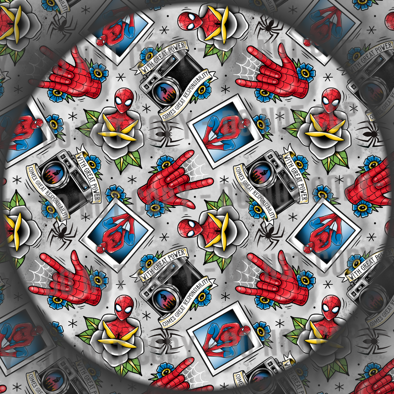 Spider Tattoos - Grey