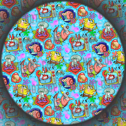 Sponge Tattoo - 2