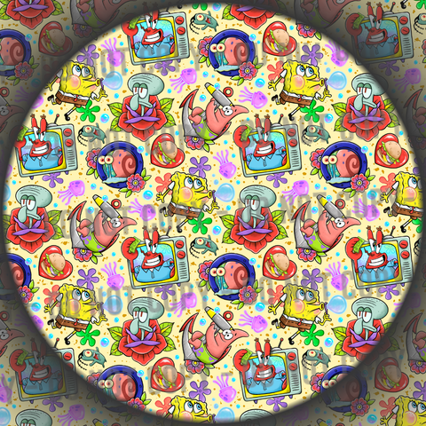 Sponge Tattoo - 4