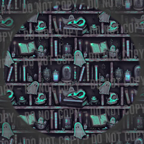 Spooky Bookshelf