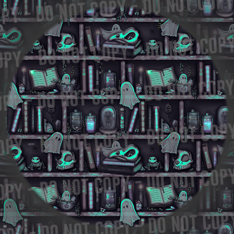 Spooky Bookshelf