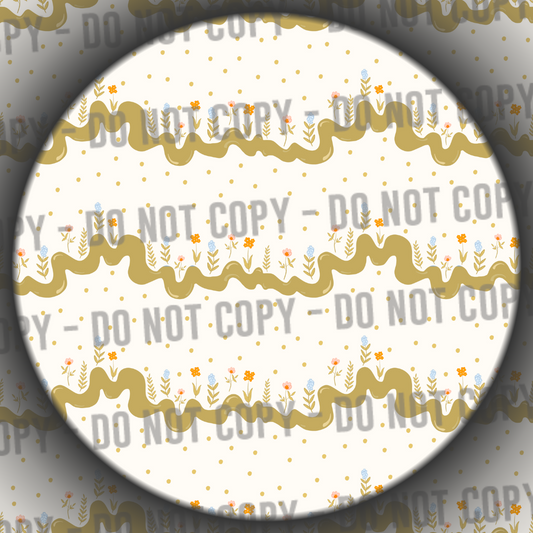 Spring Flowers - Green