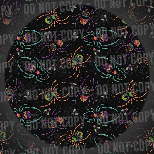 Tattoo Spiders - Charcoal