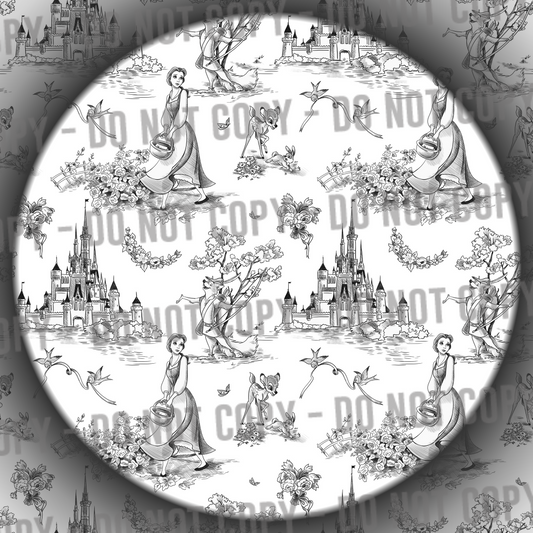 Toile Characters - Black