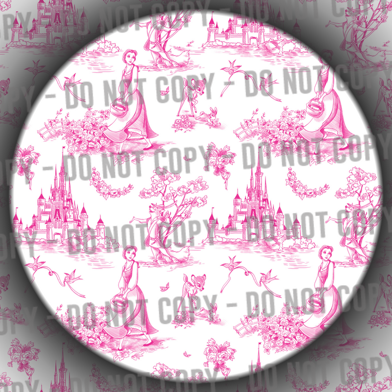 Toile Characters - Pink