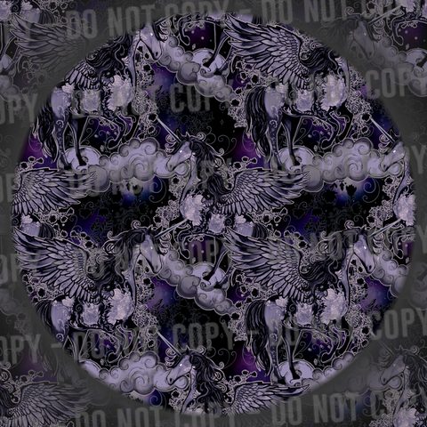 Unicorn - Dark Purple