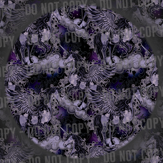 Unicorn - Dark Purple